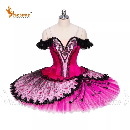 Nutcracker traje dançarino espanhol traje rosa paquita prato tutu kitri clássico ballet tutu vestidos para adultos bt924|Balé| - AliExpress