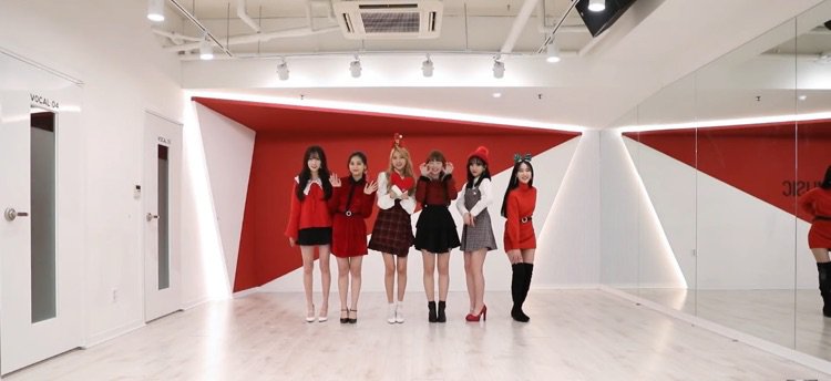 HEARTBEAT ‘FIRST SNOW’ DANCE PRACTICE