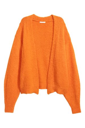 Wool-blend Cardigan - Orange | H&M