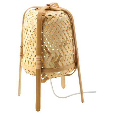 KNIXHULT Table lamp - bamboo - IKEA