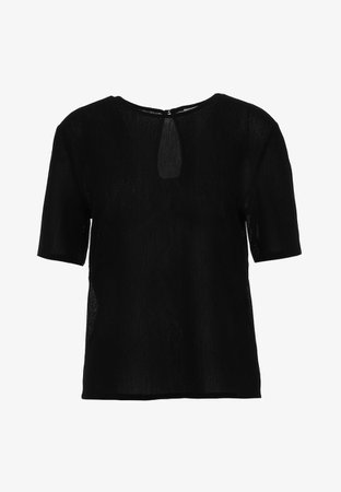 Filippa K TEE - T-shirt - bas - black - Zalando.se