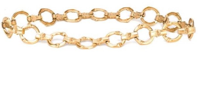 YSL chain link belt