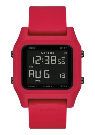 Staple Watch | Red | Rubber | Men's | Nixon US