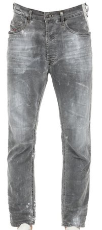 Diesel jeans gray front profile