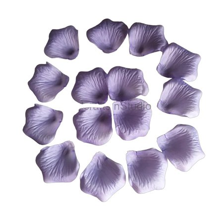 Lavender Rose Petals Light Purple Silk Flower Petals 1000 For Birthday Party Bridal Shower Confetti Wedding Party Aisle Decor HB-LJ-QZ