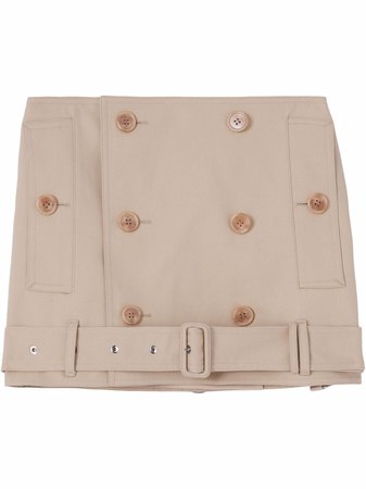Burberry Trench Mini Skirt - Farfetch