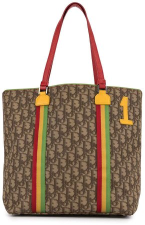 Pre-Owned Trotter Rasta tote