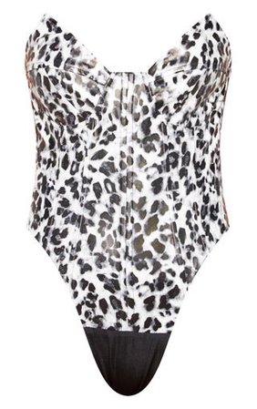 PLT Cheetah Bodysuit top