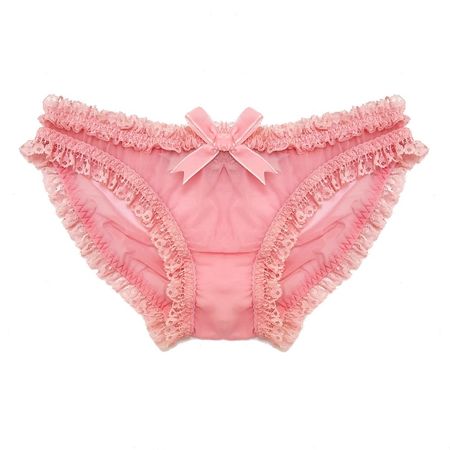 Pink frilly naughty knickers — Buttress & Snatch