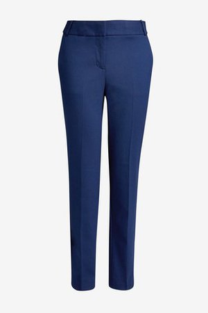 Buy Blue Tailored Slim Trousers from the Next UK online shop