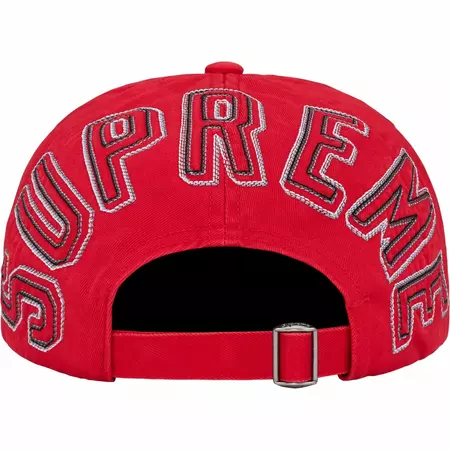 Supremem Back Arc 6-Panel hat red