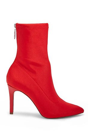 Pointed Pull-Ring Sock Ankle Booties | Forever 21