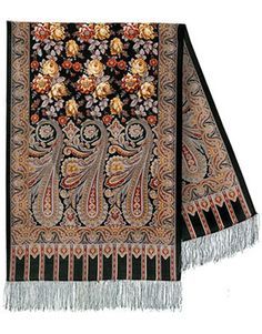 Russian wool scarfs