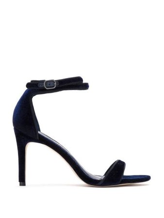 Sarah Chofakian Velvet Sandals GIVA8FNFORR Blue | Farfetch