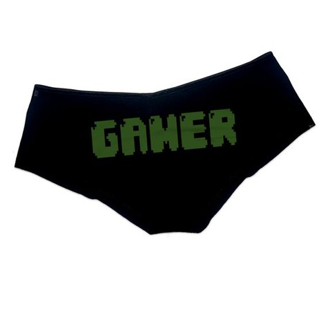 Gamer Panties Sexy Funny Slutty Gamer Chick Booty Shorts | Etsy