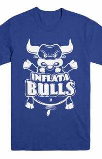 InflataBulls Tee (Blue) T-Shirts - Smosh T-Shirts - Official Online Store on District Lines
