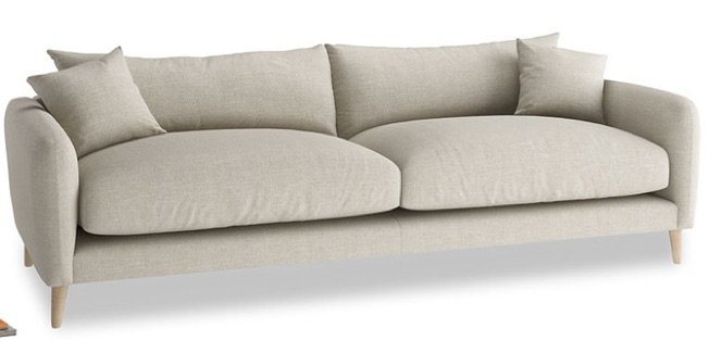 loaf linen sofa
