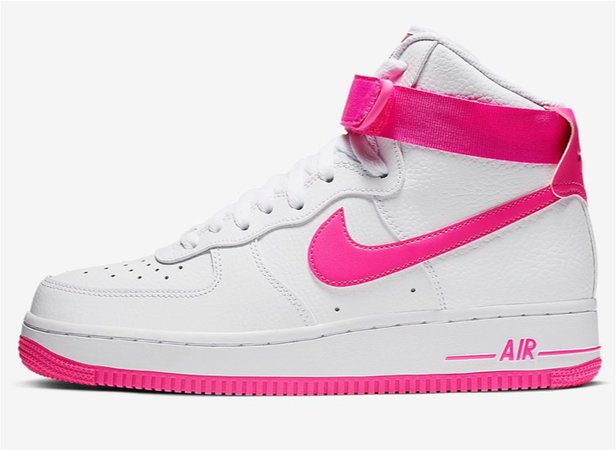 pink nike air Forces