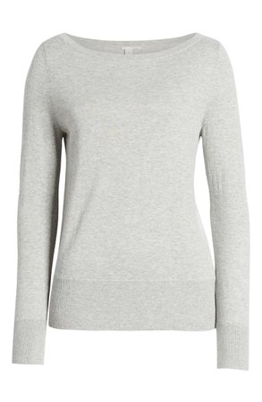Halogen® Boat Neck Sweater (Regular, Petite & Plus Size) | Nordstrom
