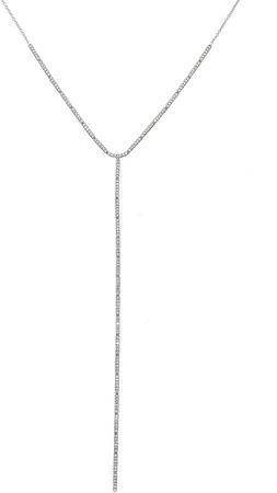 Bardot Tennis Diamond Y-Necklace