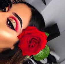 red makeup looks - Google Search