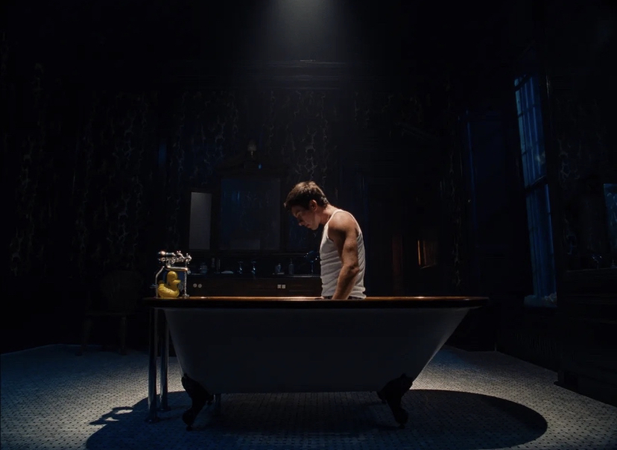 bathtub scene