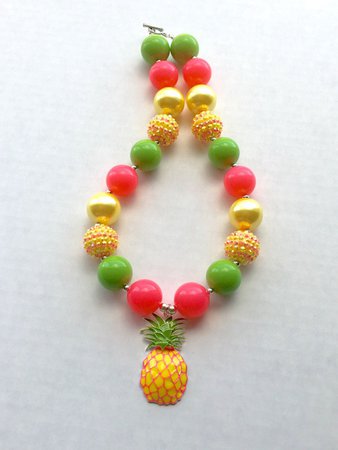 Pineapple necklace 2