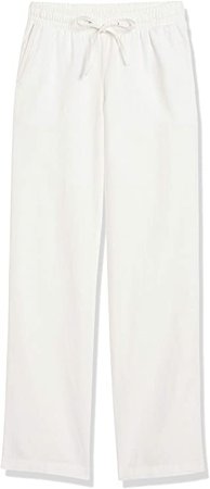 White Drawstring Pants