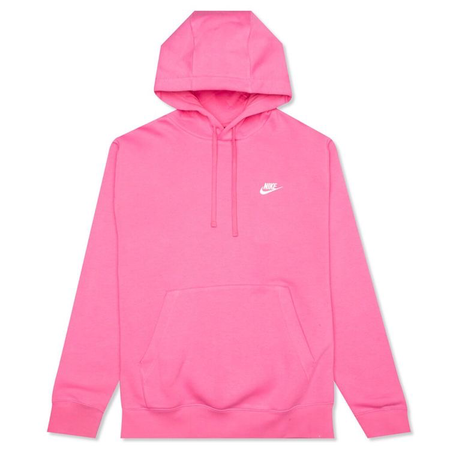pink nike hoodie
