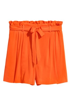 Short shorts - Orange - Ladies | H&M GB