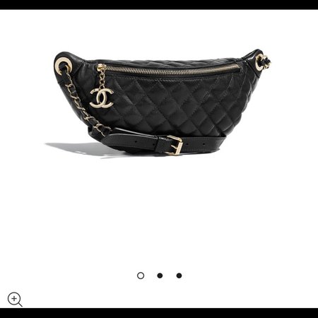 gold chain black fanny pack\ - Google Search