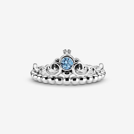 Disney Cinderella Blue Tiara Ring | Pandora GB