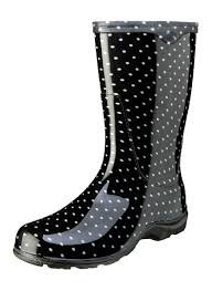 black polka dot rain boots kids - Google Search
