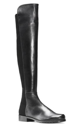 knee high leather boots