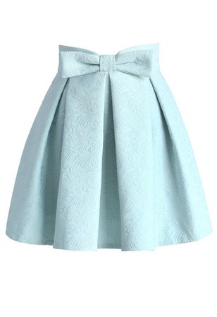 pastel blue mini dress