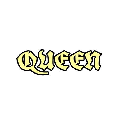 queen yellow aesthetic Sticker by 💚woozywoozy💚