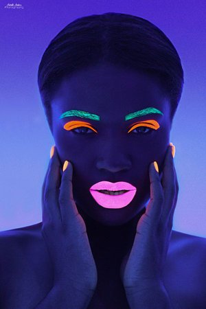 purple uv neon glow in the dark lipstick - Google Search