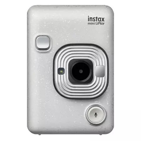 Fujifilm Instax Mini Liplay Instant Camera Stone White 16631758