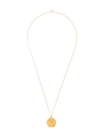 Alighieri 24Kt Gold-Plated Renaissance Medallion Necklace Ss20 | Farfetch.com