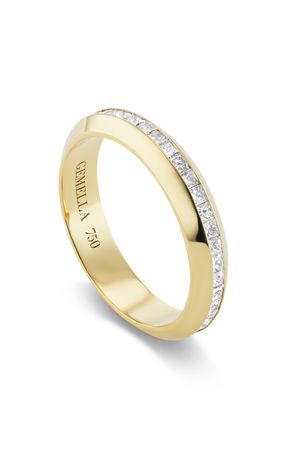 18k Yellow Gold Stella Bar Ring By Gemella Jewels | Moda Operandi