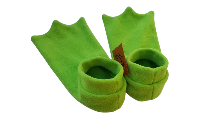 Adult Size Frog Feet Slippers // sillykilili