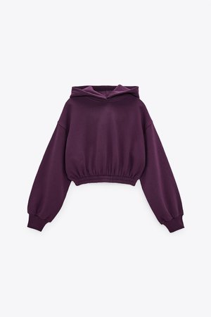 CROPPED SWEATSHIRT LIMITLESS CONTOUR COLLECTION | ZARA United States