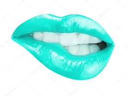 teal lips - Google Search