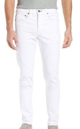 white jeans men