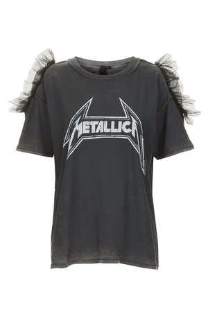 Metallica Tulle T-Shirt by And Finally