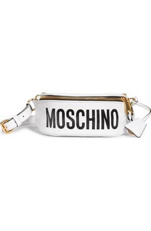 Moschino Gladiator Teddy Leather Belt Bag | Nordstrom