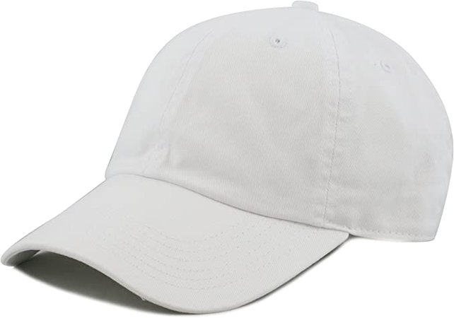 The Hat Depot 300N Washed Cotton Low Profile Baseball Cap (Gold) at Amazon Men’s Clothing store