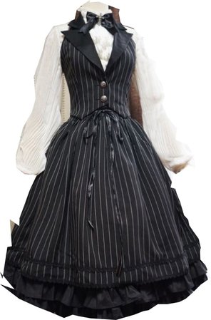 Dark lolita maid