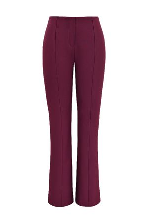 Clothing : Trousers : 'Lillie' Wine Trousers