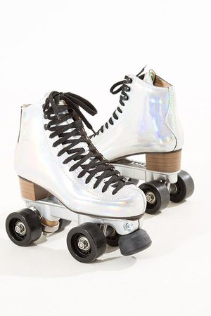 Iridescent Roller Skates